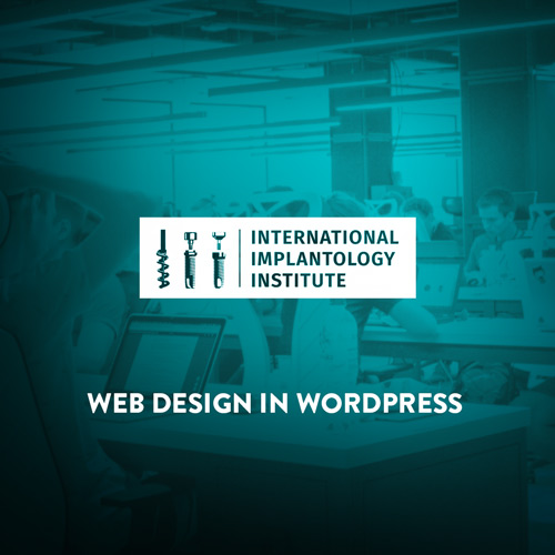 Web design for medicine courses business