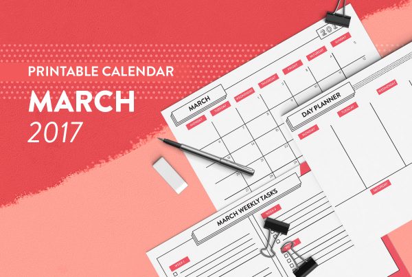 free printable calendar march